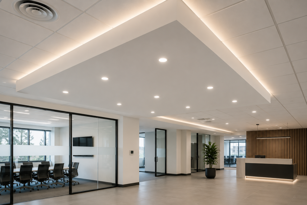 ceiling and bulkhead