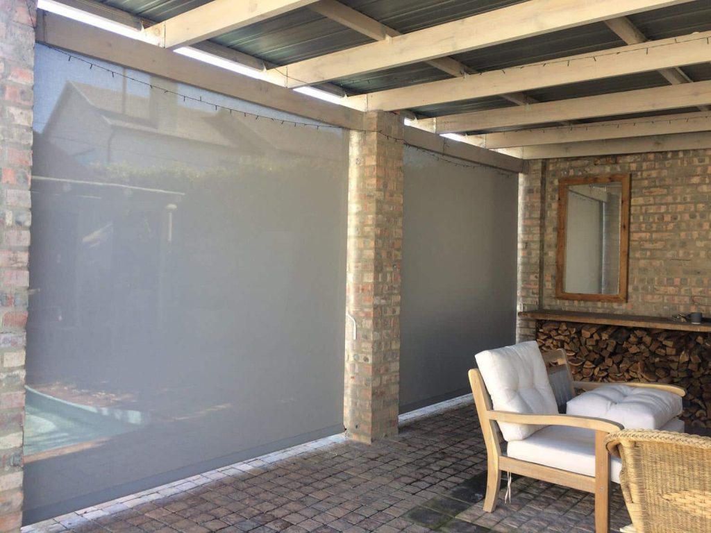 outdoor roller blinds